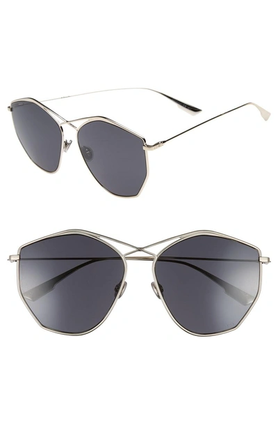 Shop Dior 59mm Metal Sunglasses - Light Gold