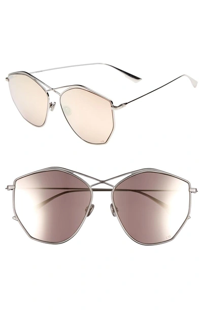 Shop Dior 59mm Metal Sunglasses - Palladium