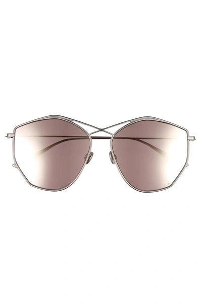 Shop Dior 59mm Metal Sunglasses - Palladium