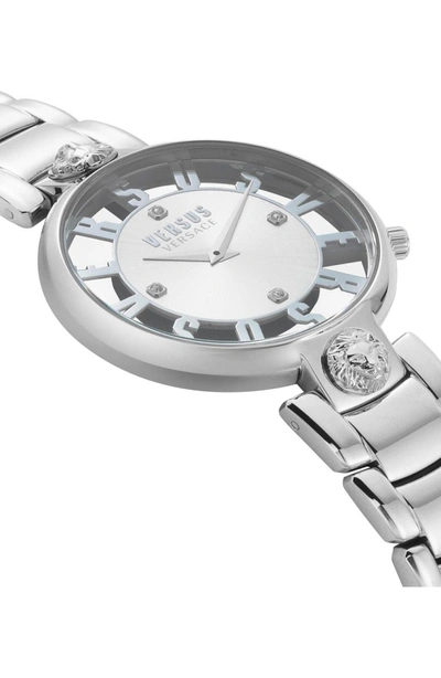 Shop Versus Kristenhof Bracelet Watch, 34mm In Silver