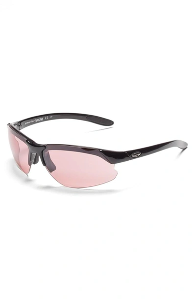 Shop Smith 'parallel D Max' 65mm Polarized Sunglasses - Black/ Polar Grey/ Clear
