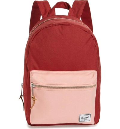 Shop Herschel Supply Co Grove Backpack - Red In Brick Red/ Peach