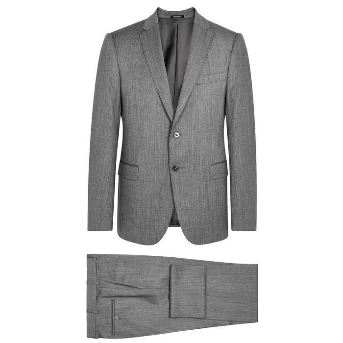 emporio armani m line suit