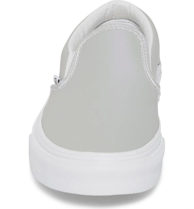 Shop Vans Classic Slip-on Sneaker In Gray/ Violet