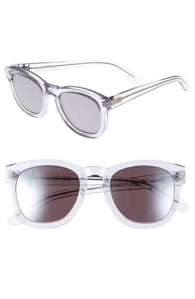 Shop Wildfox Classic Fox - Deluxe 59mm Sunglasses In Crystal