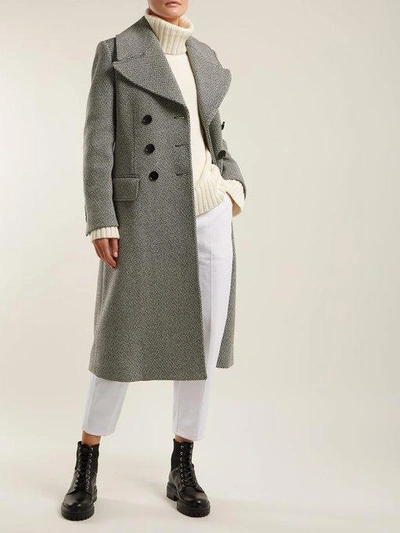 Burberry Double-breasted Wool Tailored Coat £2,490 - Shop Online