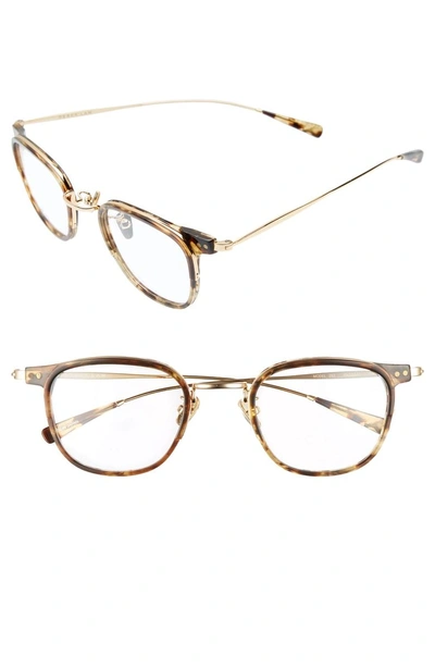 Shop Derek Lam 49mm Optical Glasses - Brown Forrest