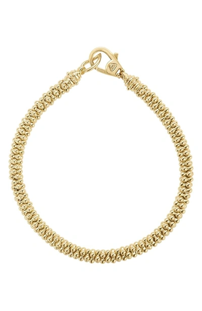 Shop Lagos Caviar Gold Rope Bracelet