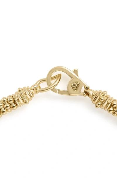 Shop Lagos Caviar Gold Rope Bracelet