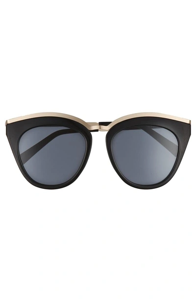 Shop Le Specs Eye Slay 52mm Cat Eye Sunglasses - Black
