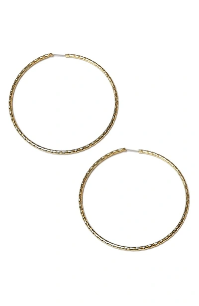 Shop Jules Smith Electra Hoops In Gold