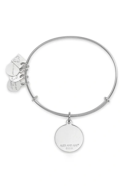 Shop Alex And Ani Be Yourself Bangle In Silver
