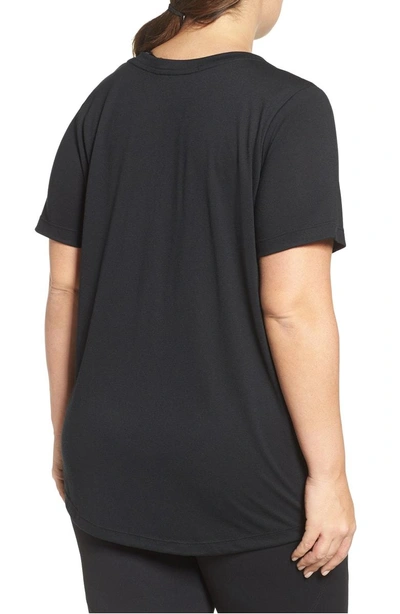 Shop Nike Essential Tee In Black/ White