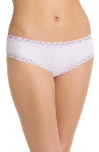 Shop Natori Bliss Cotton Girl Briefs In Misty Lilac