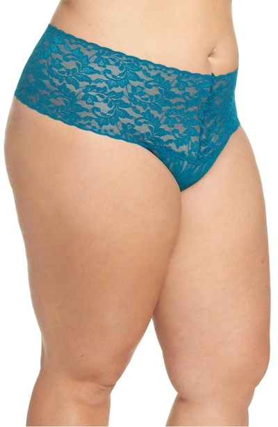 Shop Hanky Panky 'retro' Thong In Enchanted Forest