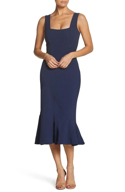 Dress the Population Monica Tea top Length Trumpet Dress