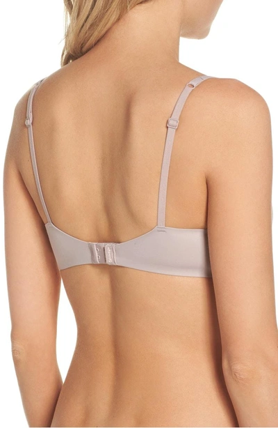Shop Calvin Klein 'perfectly Fit - Modern' T-shirt Bra In Fresh Taupe
