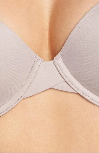 Shop Calvin Klein 'perfectly Fit - Modern' T-shirt Bra In Fresh Taupe