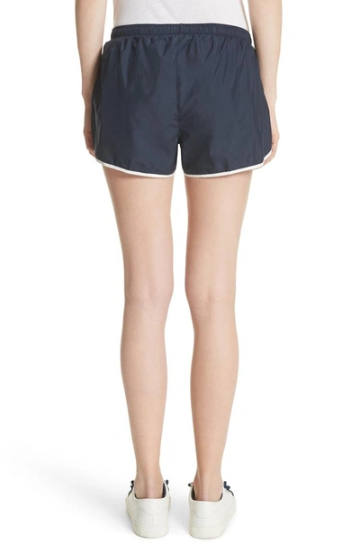 Shop Tory Sport Track Shorts In Tory Navy