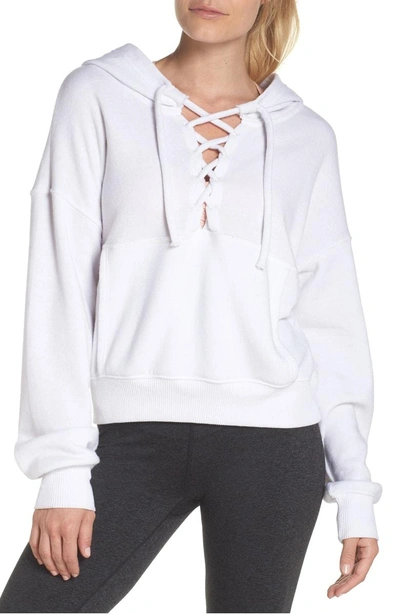 Shop Free People Believer Hoodie In White