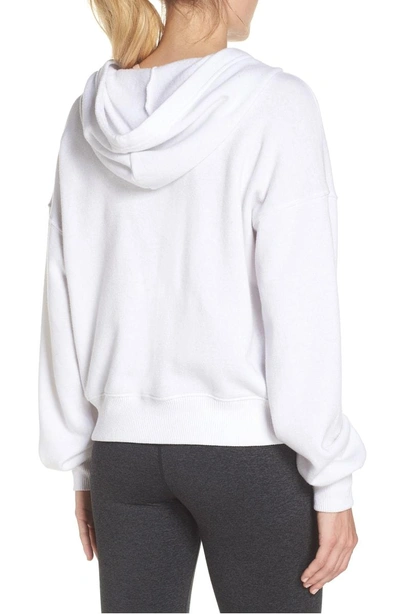 Shop Free People Believer Hoodie In White