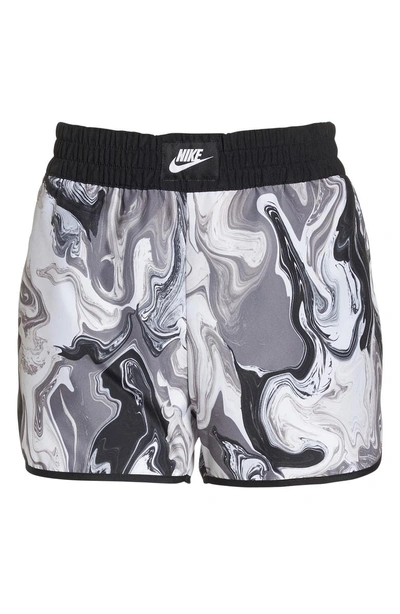 Shop Nike Shorts In Gunsmoke/ Black