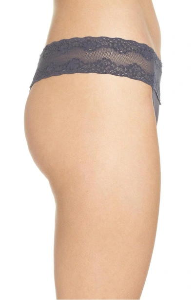 Shop Natori Bliss Perfection Thong In India Ink