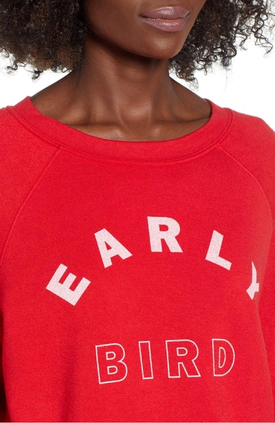 Shop Project Social T Reversible Sweatshirt In Red