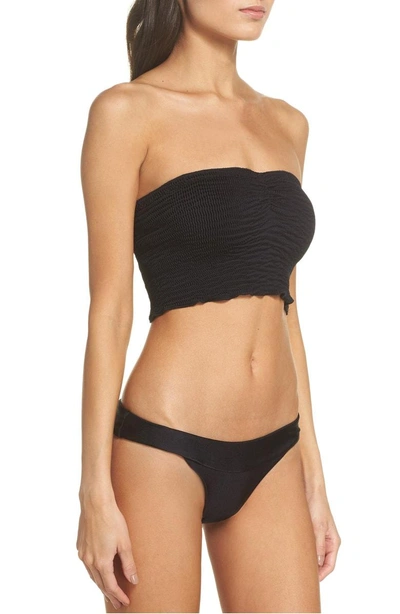 Shop Isabella Rose Tubular Bikini Top In Black