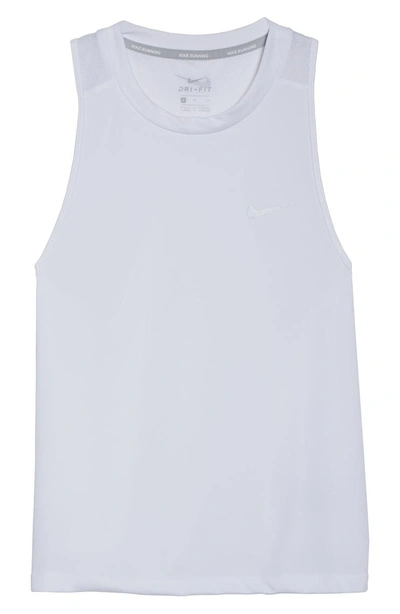 Shop Nike Dry Miler Tank In White