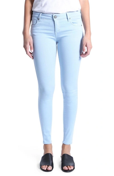 Shop Kut From The Kloth Mia Ankle Toothpick Jeans In Blue