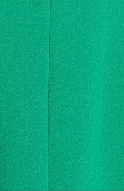 Shop Julia Jordan Sleeveless Pleat Panel Fit & Flare Dress In Green
