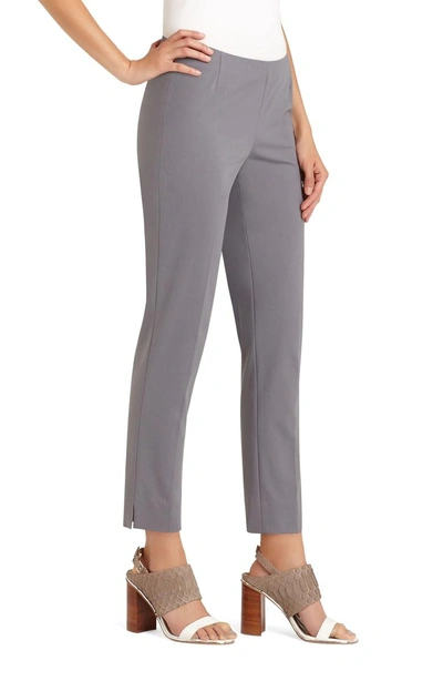 Shop Lafayette 148 'stanton' Slim Leg Ankle Pants In Rock