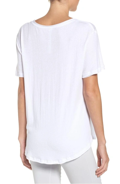 Shop Alo Yoga Playa Tee In White