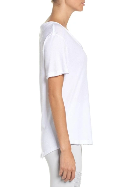 Shop Alo Yoga Playa Tee In White