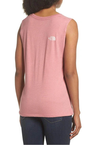 Shop The North Face Well Loved Cruisin' Outdoors Muscle Tank In Foxglove Lavender