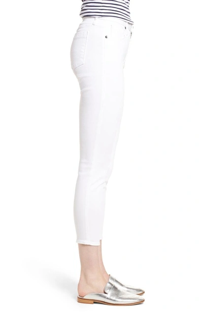 Shop Parker Smith Ava Crop Skinny Jeans In Eternal White