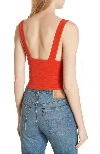 Shop Free People Paisley Pop Tank In Red