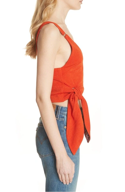 Shop Free People Paisley Pop Tank In Red