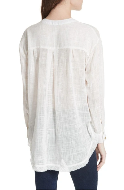 Shop Free People Talk To Me Top In Ivory