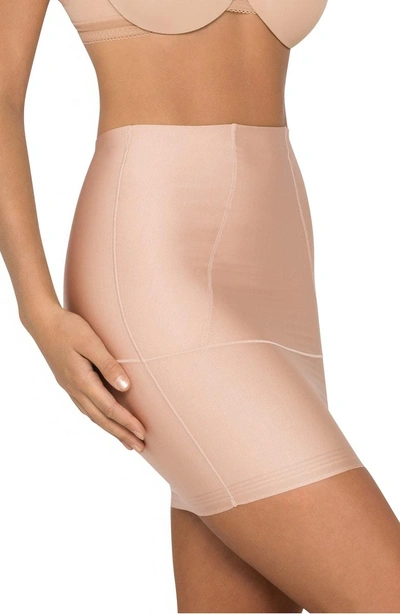 Shop Nancy Ganz Body Architect Shaper Slip Skirt In Warm Taupe