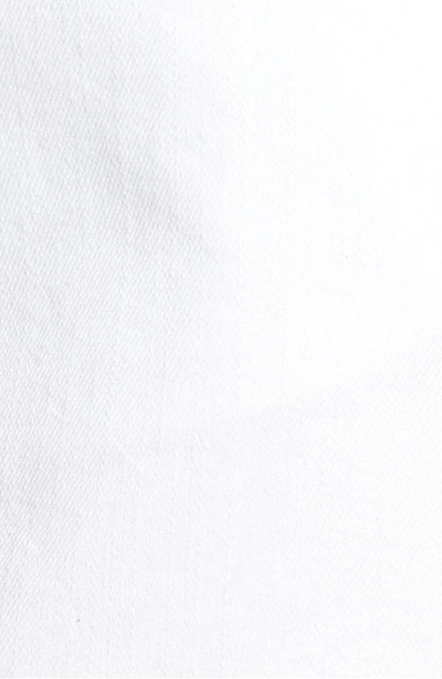 Shop The Fifth Label Social Fray Hem Denim Miniskirt In White