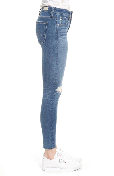 Shop Ag The Farrah High Waist Ankle Skinny Jeans In 13 Year Saltwater