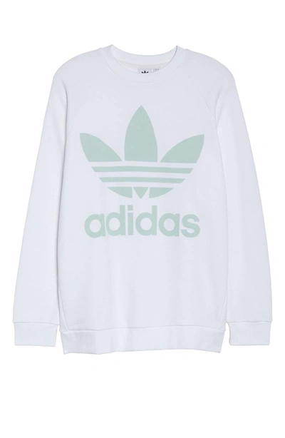 Shop Adidas Originals Originals Oversize Sweatshirt In White