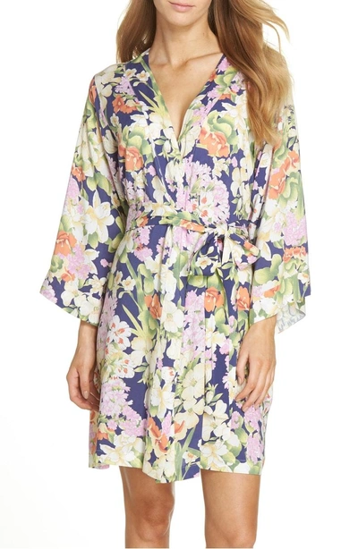 Shop Yumi Kim Dream Lover Wrap In Garden Light Navy