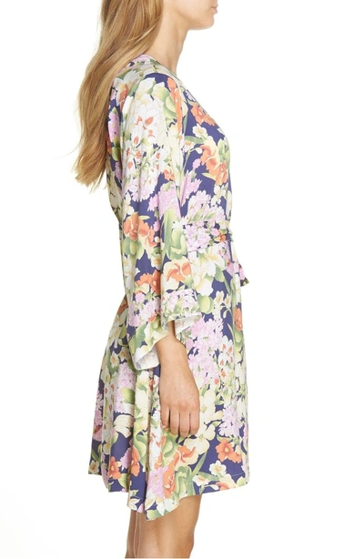 Shop Yumi Kim Dream Lover Wrap In Garden Light Navy