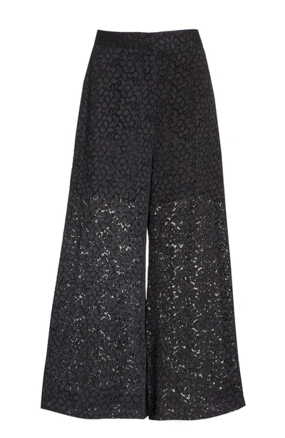 Shop Stella Mccartney Lace Culottes In Black