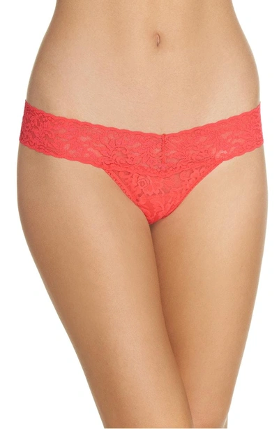 Shop Hanky Panky Low Rise Thong In Coral Gables