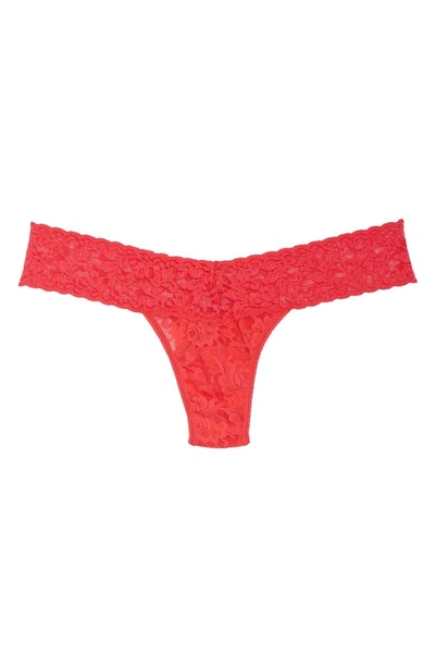 Shop Hanky Panky Low Rise Thong In Coral Gables
