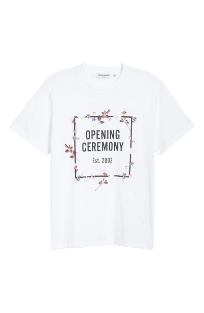 Shop Opening Ceremony Logo Tee In White